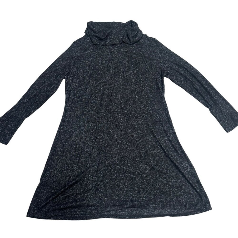 Market & Spruce Charcoal Heathered Knit Dress – XL Petite – EUC